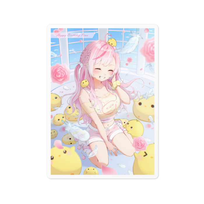 ステッカー - 100 x 100 (mm)