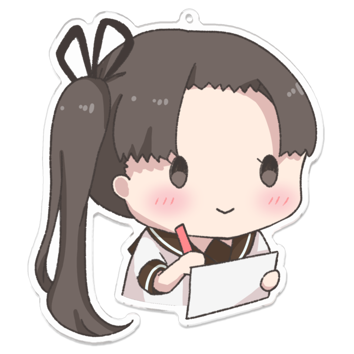 アクリルキーホルダー - 100 x 100 (mm)