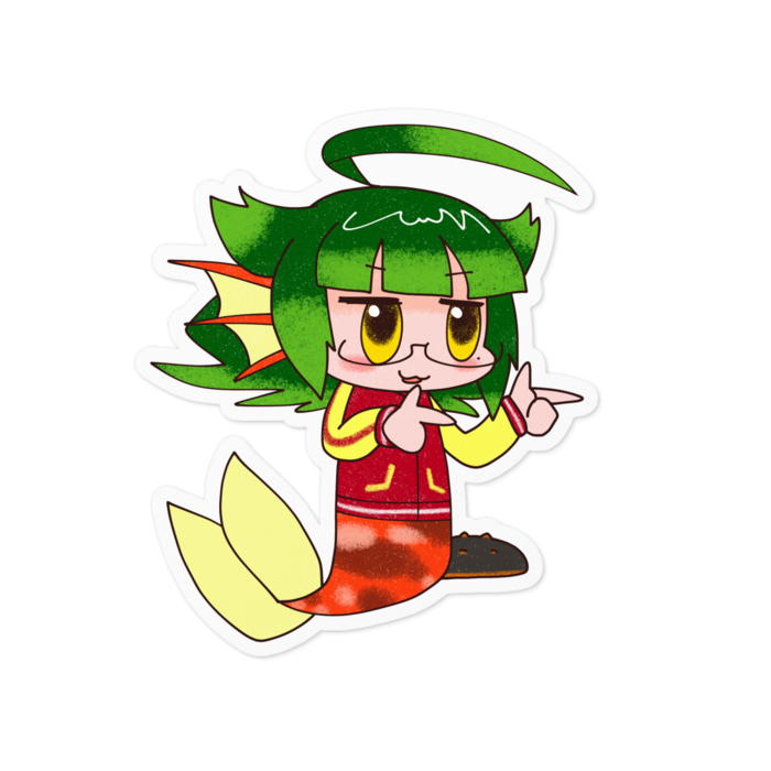 ステッカー - 100 x 100 (mm)