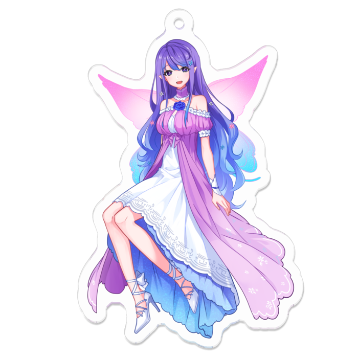 アクリルキーホルダー - 70 x 70 (mm)