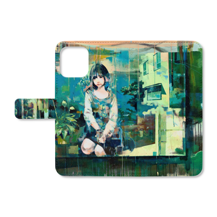 手帳型iPhoneケース - iPhone12 ProMax - ストラップ穴 なし