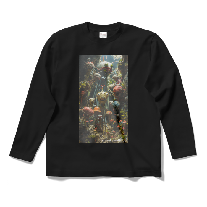 ロングスリーブTシャツ - S - ブラック