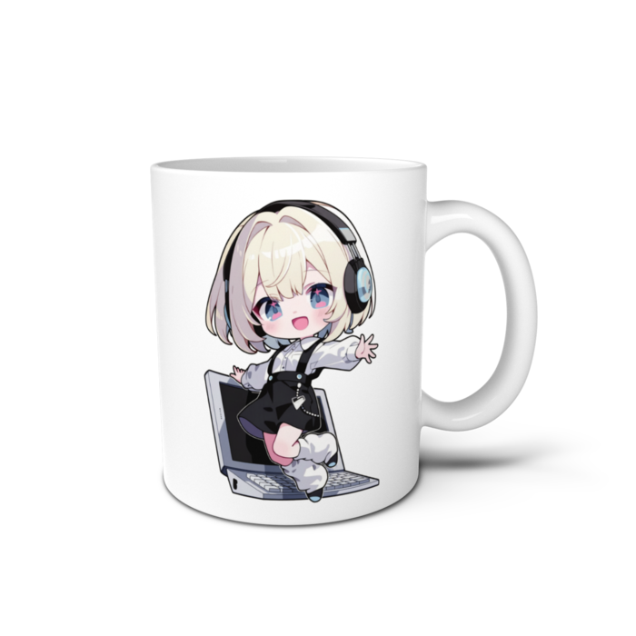 マグカップ - 直径 8 cm / 高さ 9.5 cm