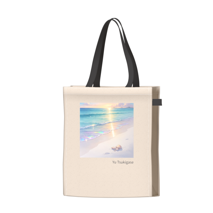 ツートンカラーバッグ - ブラック - W34 × H41 × D14cm
