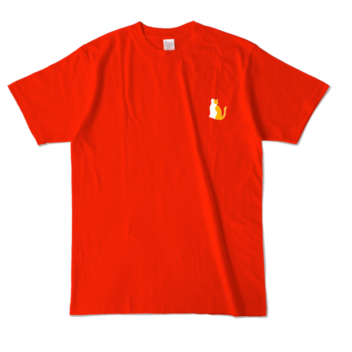 カラーTシャツ - L - レッド (濃色)