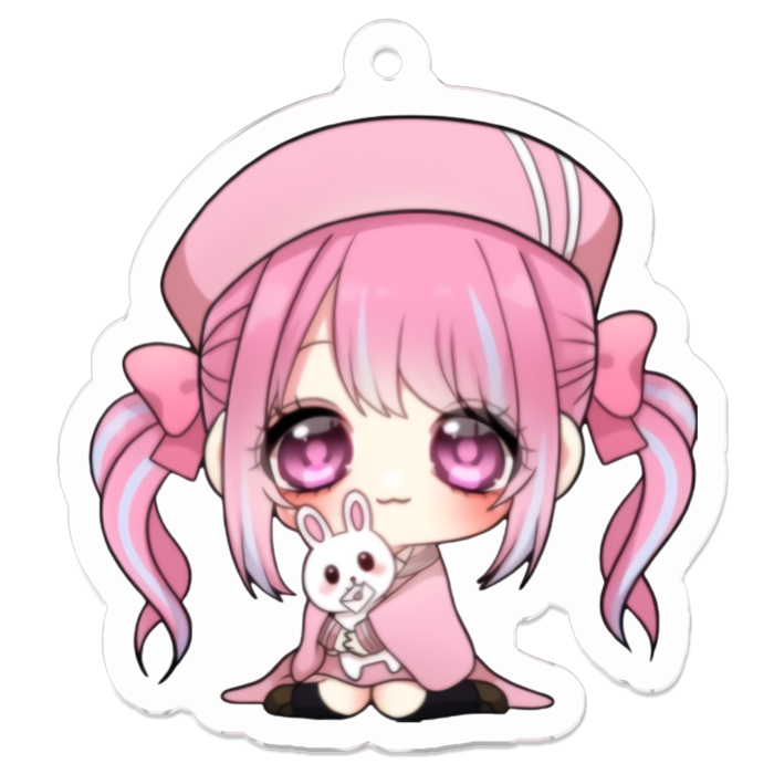 アクリルキーホルダー - 50 × 50 (mm)