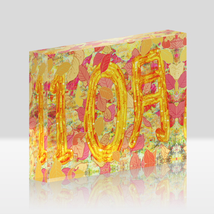 アクリルブロック - 148 × 100mm