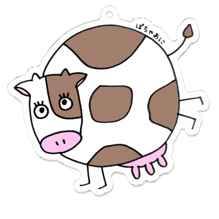 アクリルキーホルダー - 70 x 70 (mm)