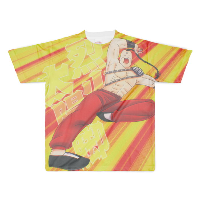 フルグラフィックTシャツ - XL - 正面印刷のみ