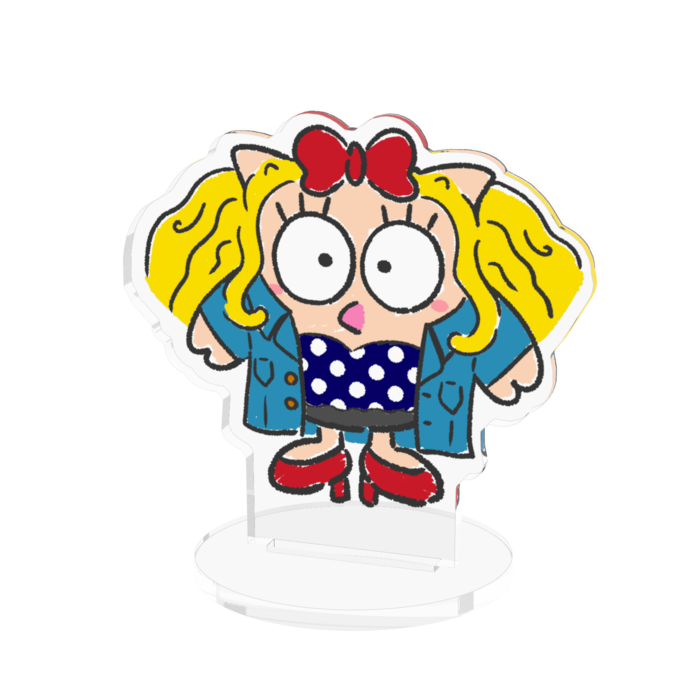 アクリルフィギュア - 70x70mm