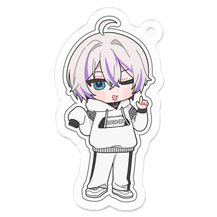 アクリルキーホルダー - 50 x 50 (mm)