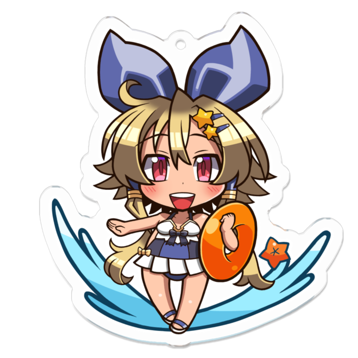 アクリルキーホルダー - 70 x 70 (mm)