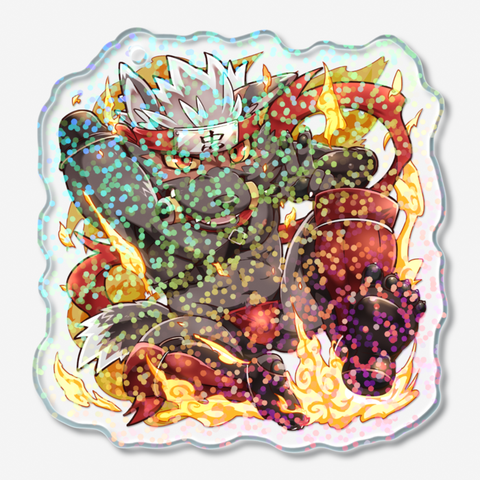 タダトモ ホログラムアクリルキーホルダー - 50 × 50mm(1)