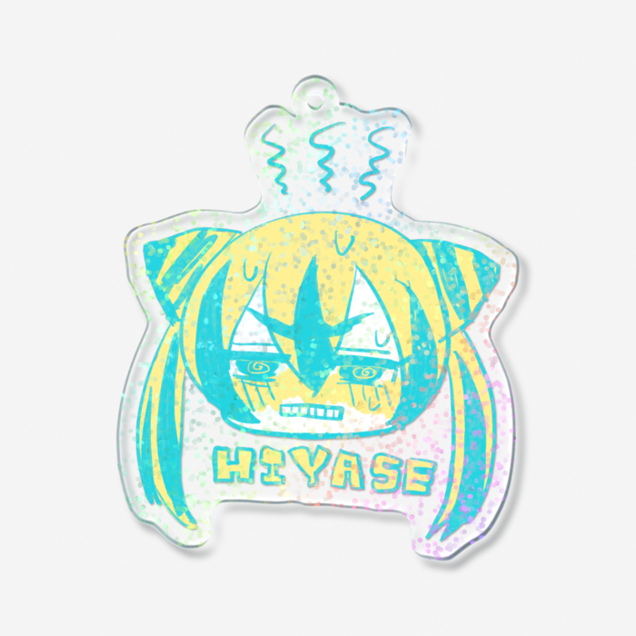 ホログラムアクリルキーホルダー - 70 × 70mm(2)