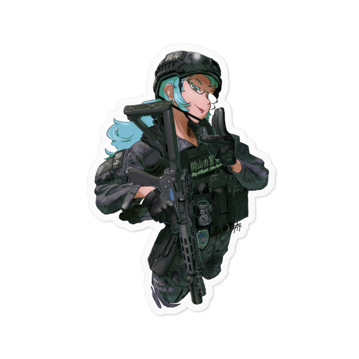 ステッカー - 100 x 100 (mm)