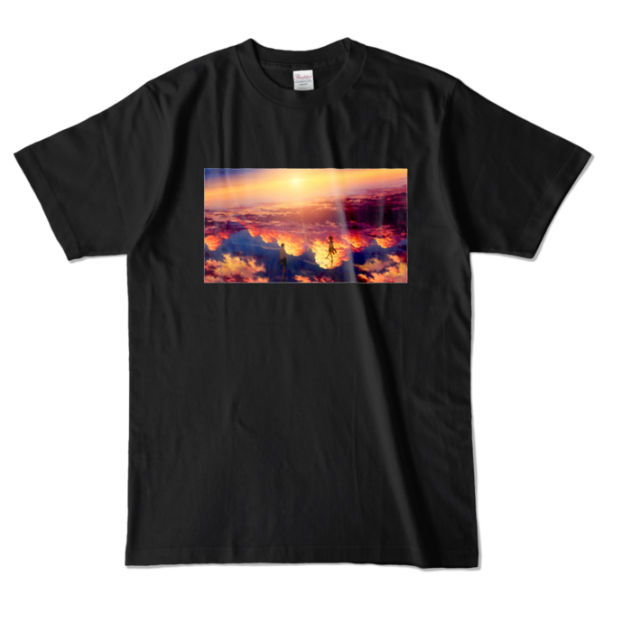 カラーTシャツ - L - ブラック (濃色)
