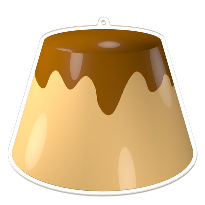 アクリルキーホルダー - 100 x 100 (mm)