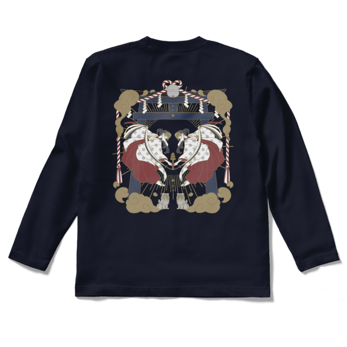 ロングスリーブTシャツ - S - ネイビー