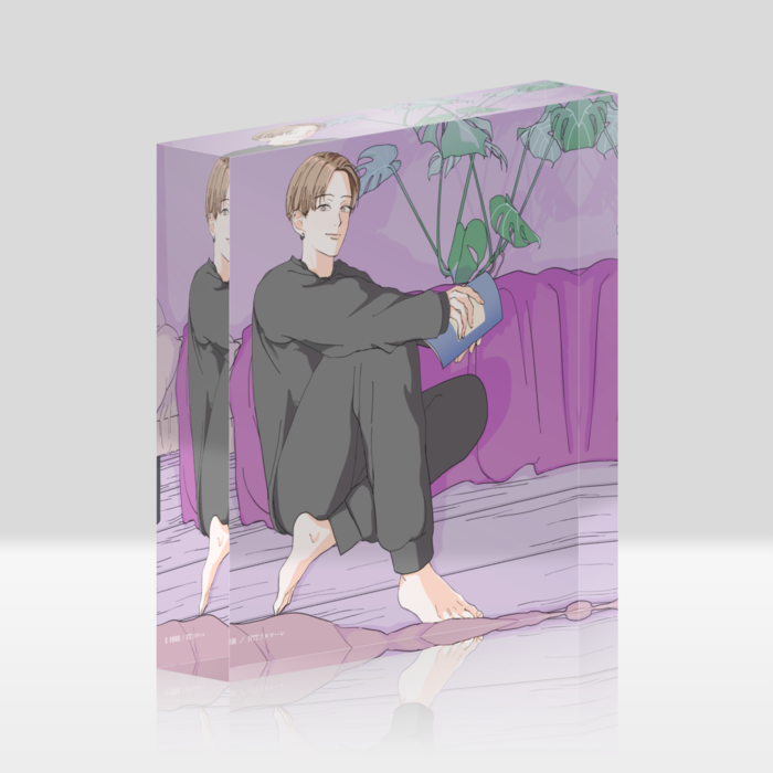 アクリルブロック - 100x100mm