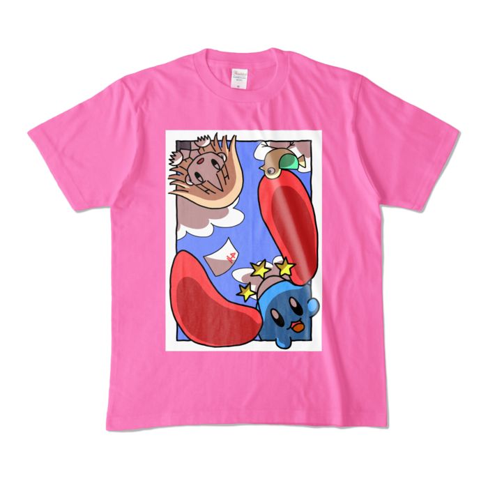 カラーTシャツ - M - ピンク (濃色)