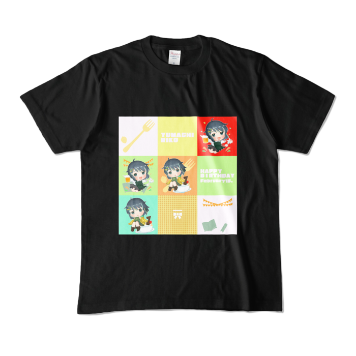 カラーTシャツ - M - ブラック (濃色)