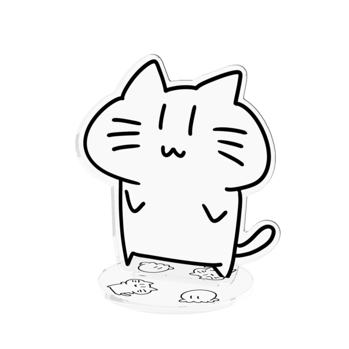 アクリルフィギュア - 100x100mm