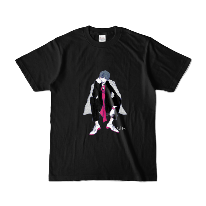 カラーTシャツ - S - ブラック (濃色)