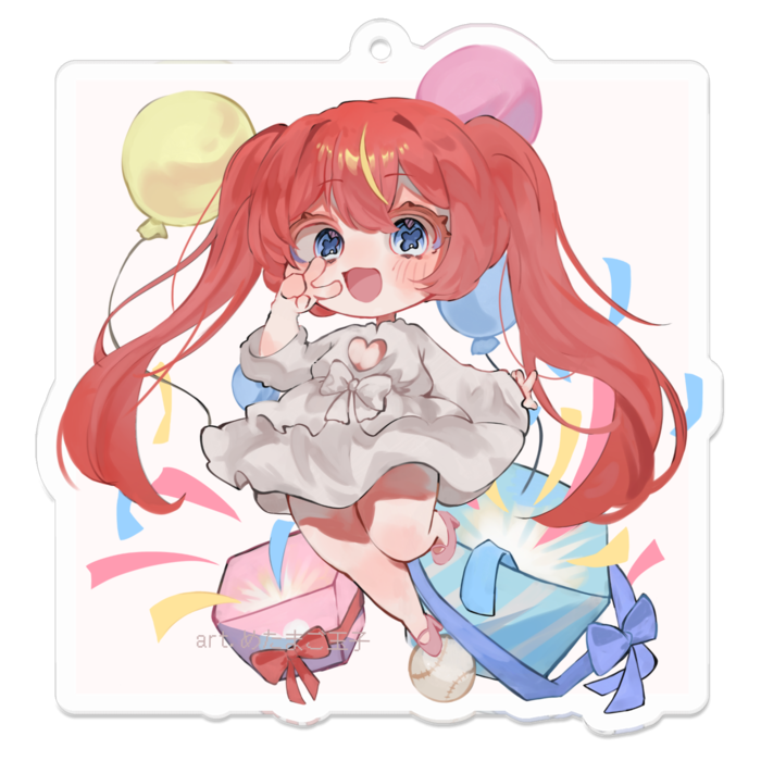 アクリルキーホルダー - 70 x 70 (mm)