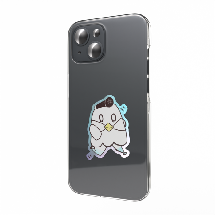 オーロラスマホステッカー - 縦