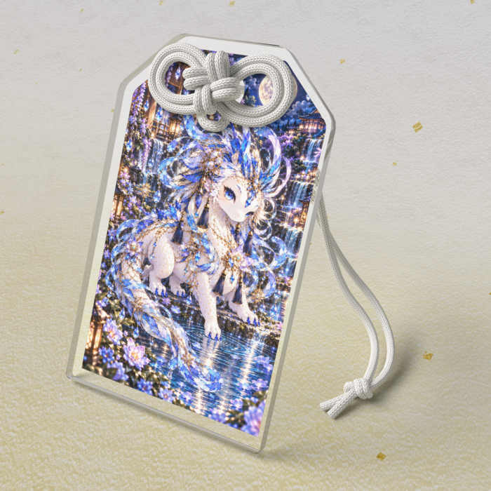 アクリルお守り - 50 × 80mm
