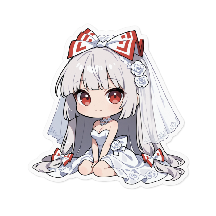 ステッカー - 100 x 100 (mm)(キャラのみ)