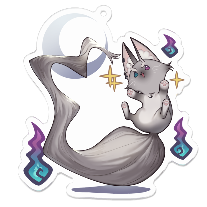 アクリルキーホルダー - 70 x 70 (mm)