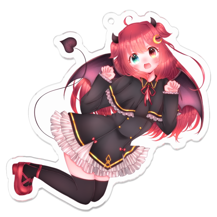 アクリルキーホルダー - 70 x 70 (mm)