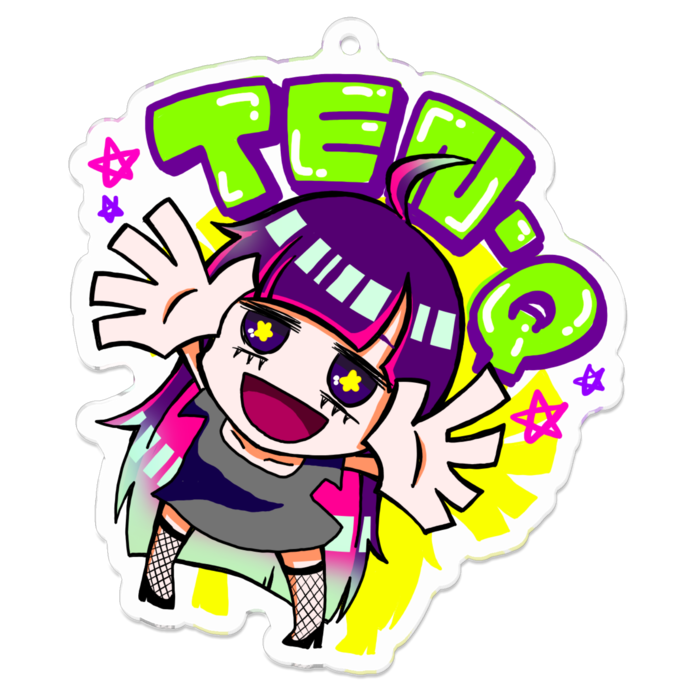 アクリルキーホルダー - 70 x 70 (mm)