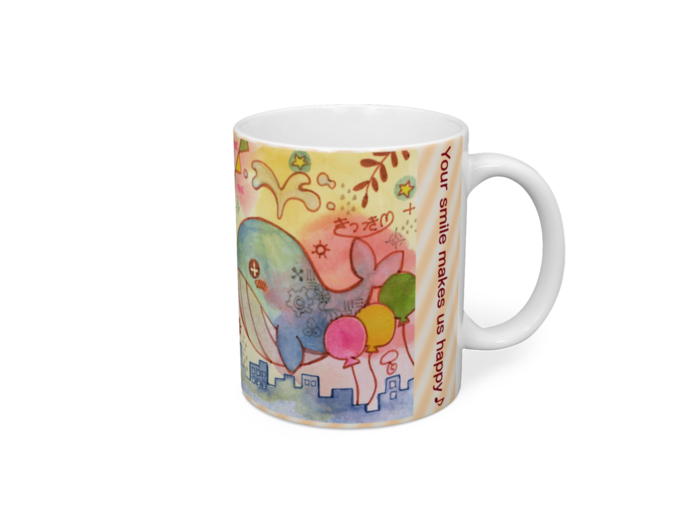 マグカップ - 直径 8 cm / 高さ 9.5 cm