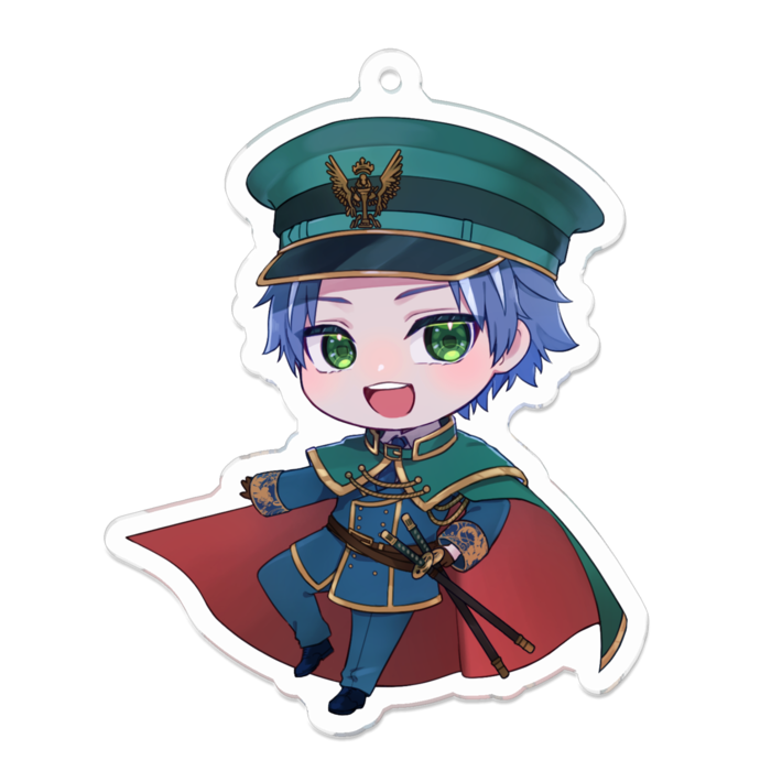 アクリルキーホルダー - 70 x 70 (mm)