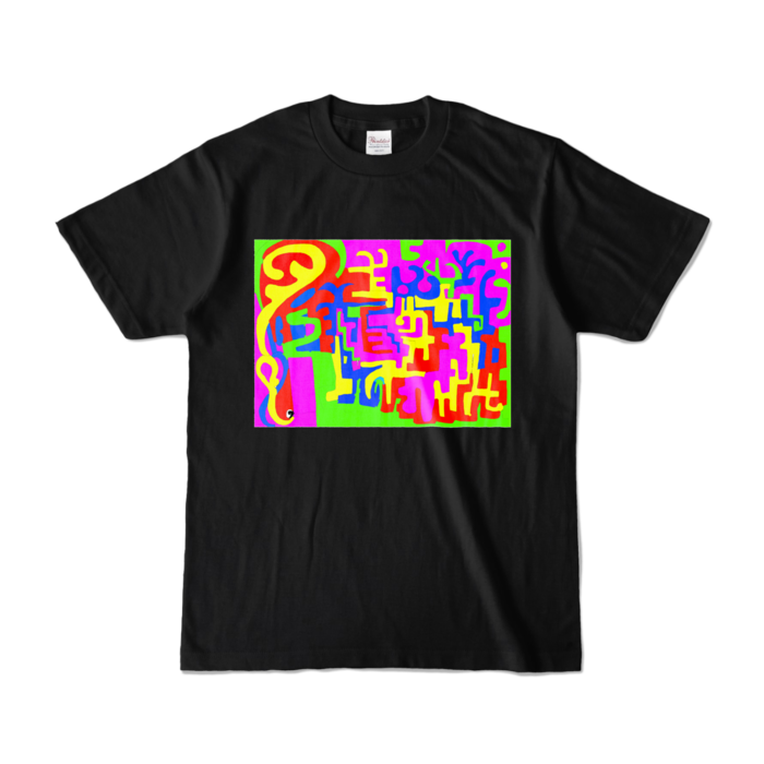 カラーTシャツ - S - ブラック (濃色)