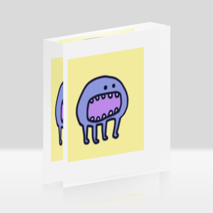 アクリルブロック - 100x100mm