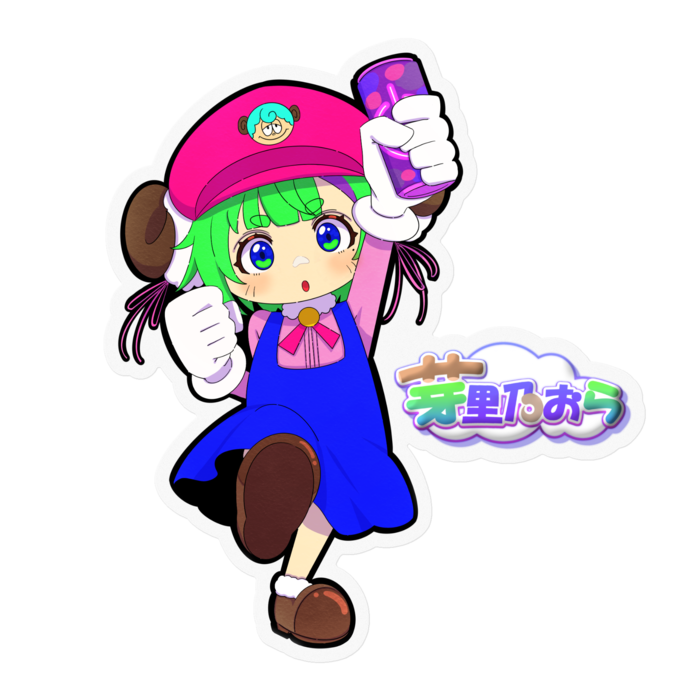 ステッカー - 100 x 100 (mm)