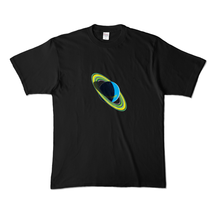 カラーTシャツ - XL - ブラック (濃色)