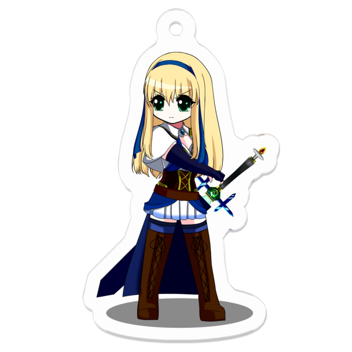 アクリルキーホルダー - 50 x 50 (mm)
