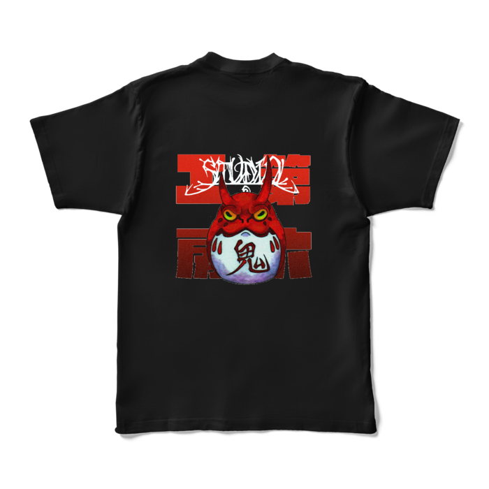 カラーTシャツ - XL - ブラック (濃色)