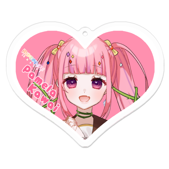 アクリルキーホルダー - 70 x 70 (mm)