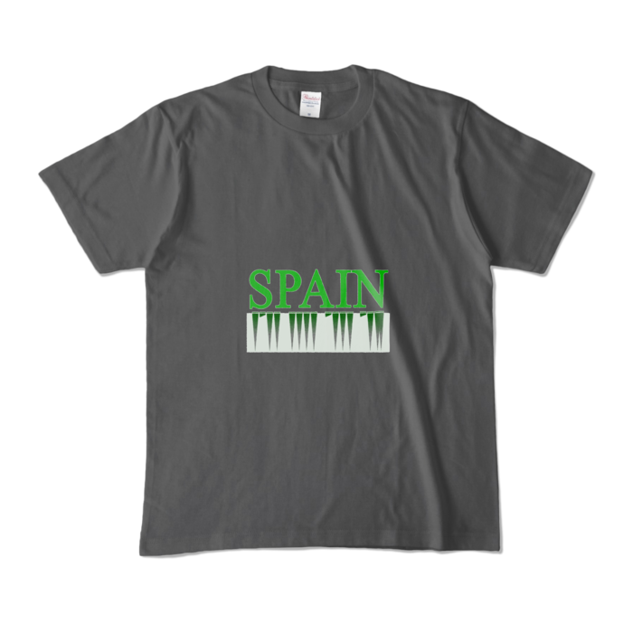 カラーTシャツ - M - チャコール (濃色)