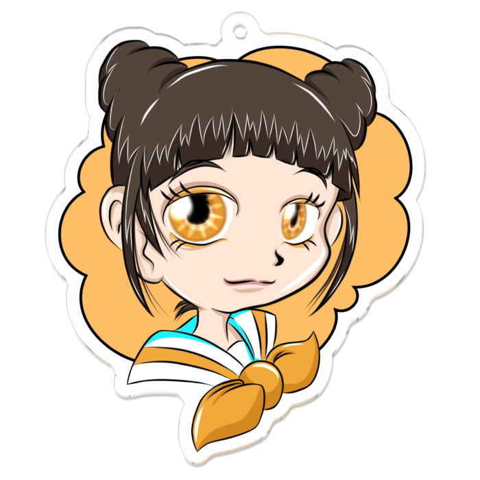 アクリルキーホルダー - 70 x 70 (mm)