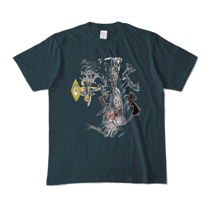 カラーTシャツ - M - デニム (濃色)