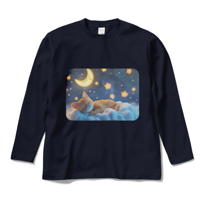ロングスリーブTシャツ - M - ネイビー