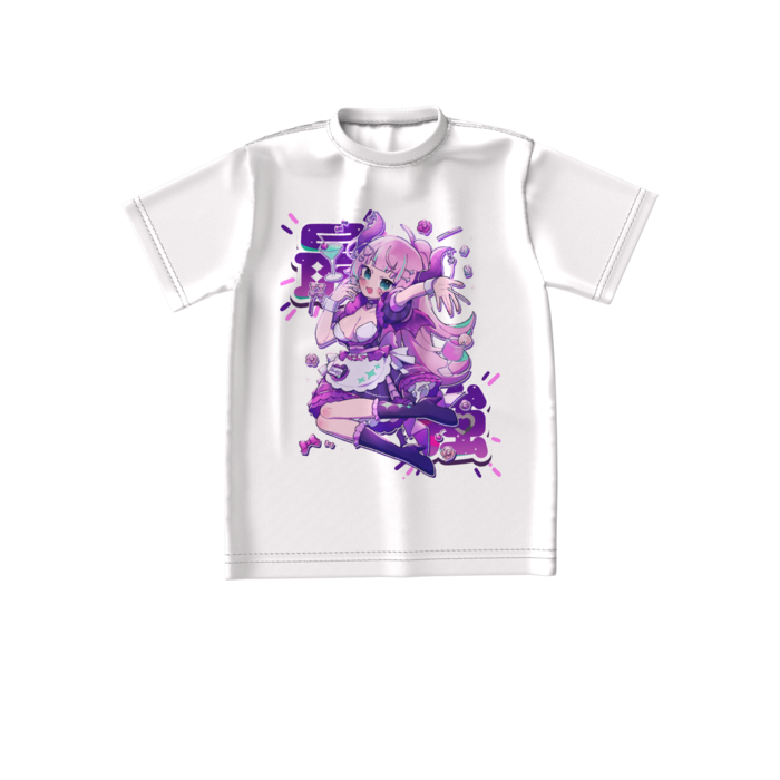 白ビッグシルエットTシャツ - S - 正面(1)