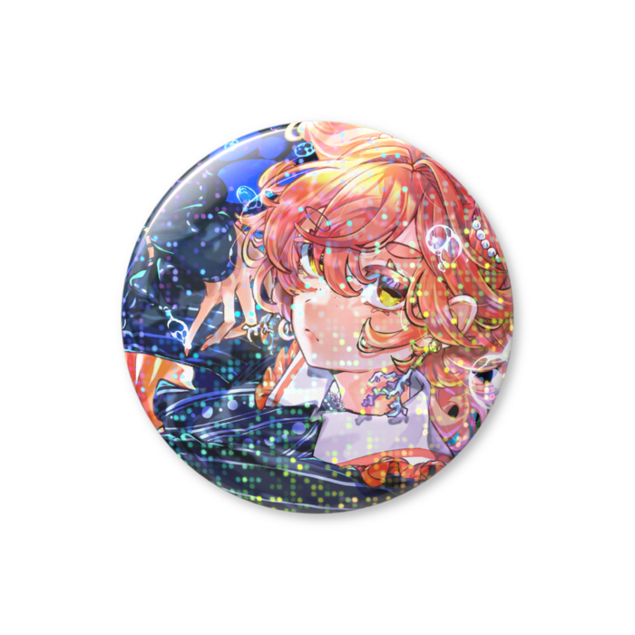 ホログラム缶バッジ - 56mm