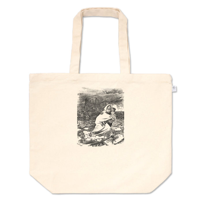 トートバッグ - L - プリント面積中